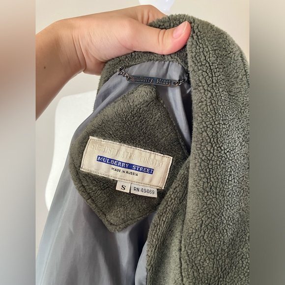 Mulberry Street vintage fleece winter coat - Picture 8 of 8